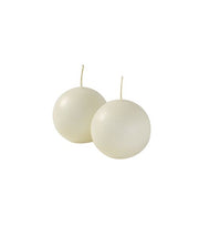 Cereria Di Giorgio Sphere Candles Ø 6 cm (6 pcs) - Cream