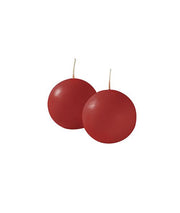 Cereria Di Giorgio Sphere Candles Ø 6 cm (6 pcs) - Red