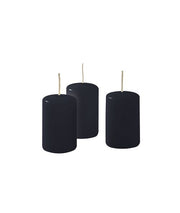 Cereria Di Giorgio Ceri Ø 4 cm H. 7 cm (12 pcs) - Black
