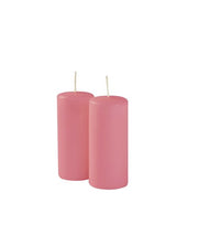 Cereria Di Giorgio Ceri Ø 5 cm H. 12 cm (9 pcs) - Baby Pink