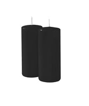 Cereria Di Giorgio Ceri Ø 6 cm H. 15 cm (6 pcs) - Black