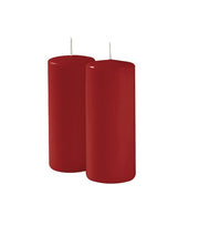 Cereria Di Giorgio Candles Ø 6 cm H. 15 cm (6 pcs) - Red