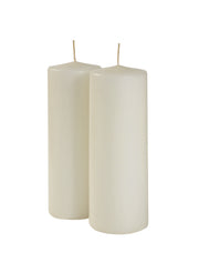 Cereria Di Giorgio Ceri Ø 7 cm H. 20 cm (2 pcs) - Cream