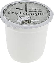 Cereria Di Giorgio Fruitesque Scented in Yogurt Jar, Wax, Ivory, 7x7x7 cm