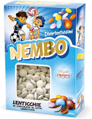 Crispo Sugared Almonds White Lentils Chocolate 1 kg