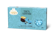 Crispo Sugared Almonds Heart Shape Blue 1 kg