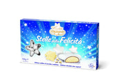Crispo Sugared Almonds Star Shape 500 gr White