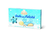 Crispo Sugared Almonds Star Shape 500 gr Light Blue