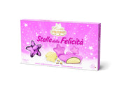 Crispo Sugared Almonds Star Shape 500 gr Pink