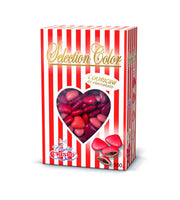 Crispo Sugared Almonds Red Shading 500 gr Little Hearts