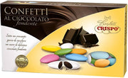 Crispo Sugared Almonds Green 1 kg Dark Chocolate