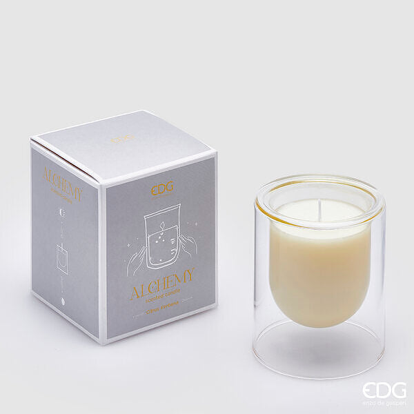 EDG Enzo De Gasperi Candela Alchemy H 10 Cm D 8,5 Cm Citrus Verbena