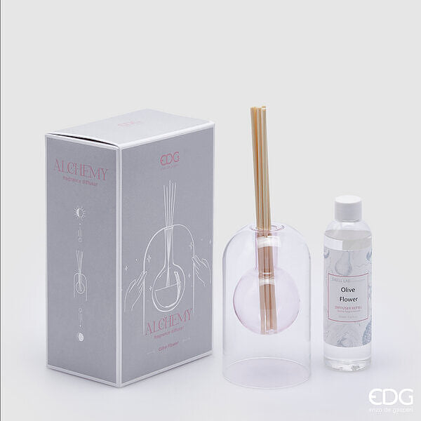 EDG Enzo De Gasperi Alchemy Perfumer Bottle 200 Ml H 14 Cm Olive Flower