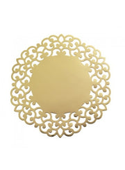 GIVI ITALIA Paper placemats (4 pcs) - Satin Gold 33 cm