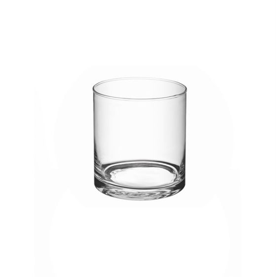 immagine-1-larcolaio-cilindro-decorativo-taglio-caldo-vetro-trasparente-h10-d10-cm