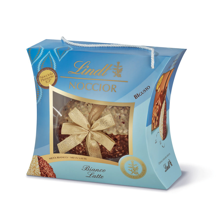 LINDT Egg White Milk Chocolate and Hazelnuts 610 Gr