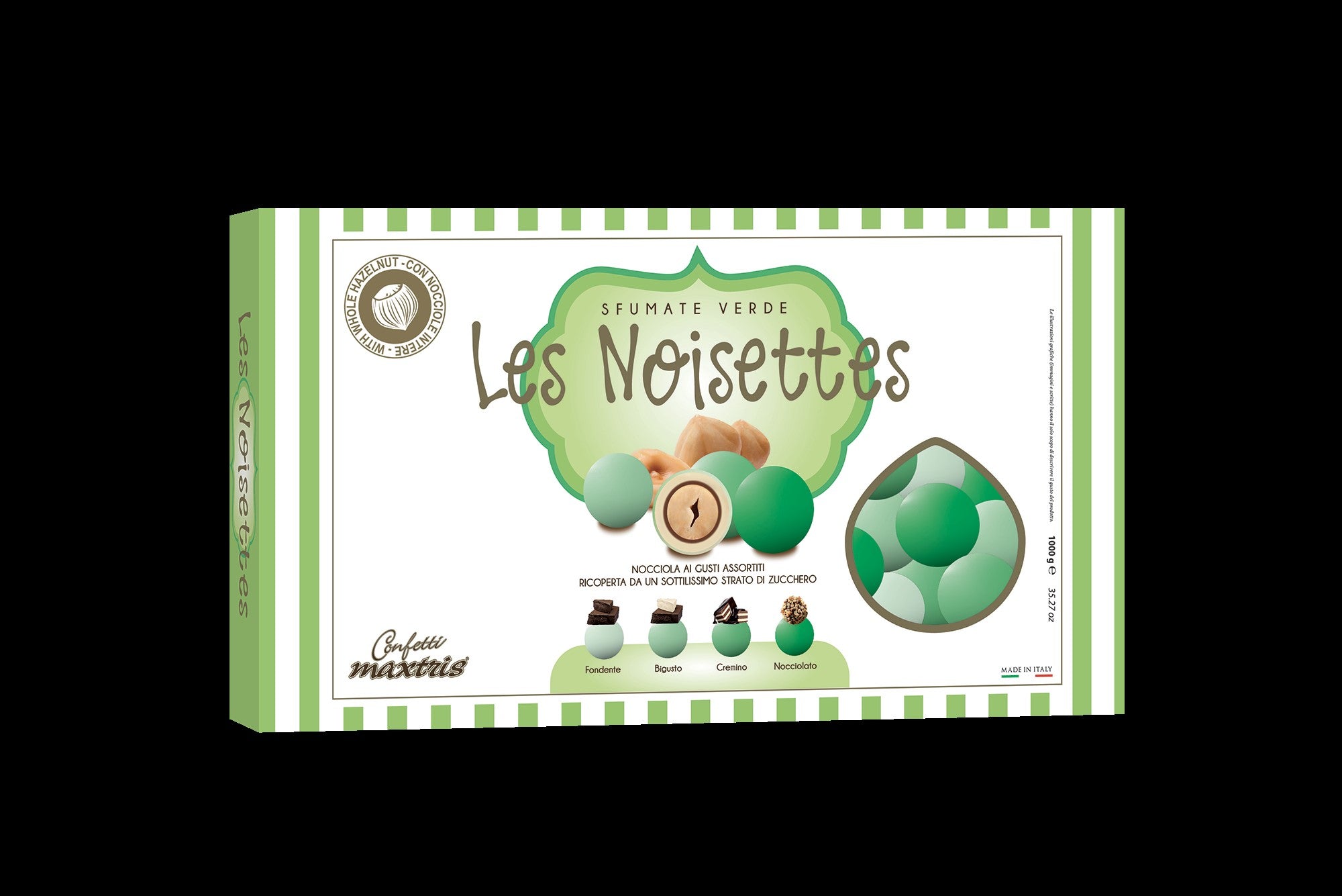 immagine-1-maxtris-confetti-cioconocciola-les-noisette-sfumate-verde-1-kg-ean-8022470239256