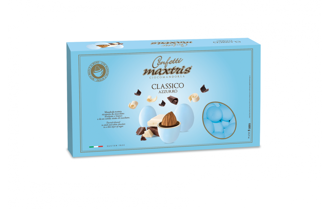 Maxtris Classic Celeste Sugared Almonds 1 Kg