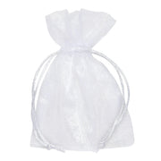 Piovaccari White Organza Envelope 7.5 x 10 cm 10 Pcs