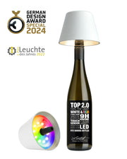 Sompex Top 2.0 Battery Operated Bottle Light RGBW White