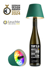 Sompex Top 2.0 Battery Operated Bottle Light RGBW Green