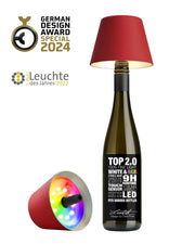 Sompex Top 2.0 Battery Operated Bottle Light RGBW Red