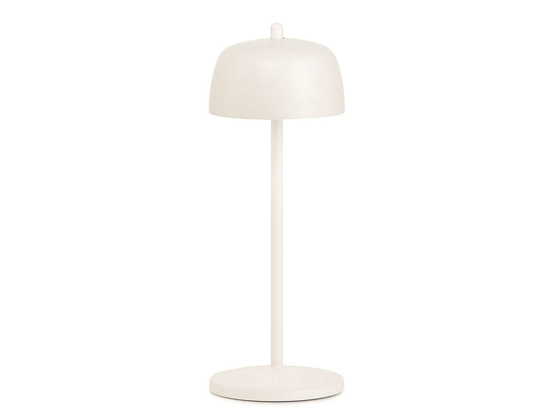 Zafferano Circe Table Lamp D 110 Mm H 300 Mm White Op.
