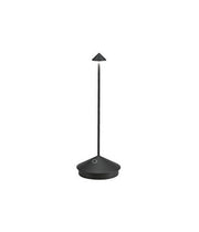Zafferano Pina Pro Matt Black - LED Table Lamp H29cm