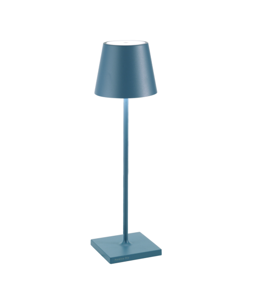 immagine-1-zafferano-poldina-pro-blu-lampada-da-tavolo-in-alluminio-a-led-h38cm-ean-8056300196471