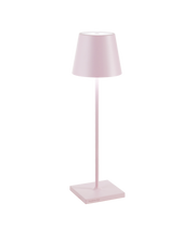 Zafferano Poldina Pro Pink - Aluminum Table Lamp H38