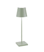 immagine-1-zafferano-poldina-pro-verde-salvia-lampada-da-tavolo-in-alluminio-h38-ean-8056300196495