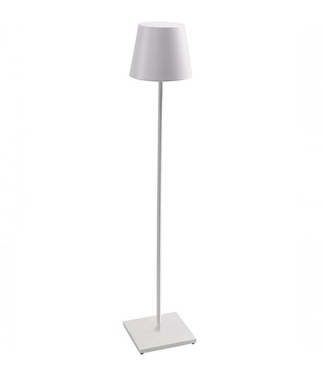 immagine-1-zafferano-poldina-pro-xxl-bianco-opaco-lampada-da-terra-e-tavolo-a-led-h150cm-ean-8056300196587