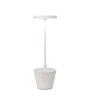 Saffron Poldina Reverso Matt White - Led Table Lamp H35cm