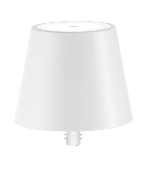 Zafferano Poldina Stopper Lamp H 111 Mm D 111 Mm White