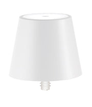 Zafferano Poldina Stopper Lamp H 111 Mm D 111 Mm White