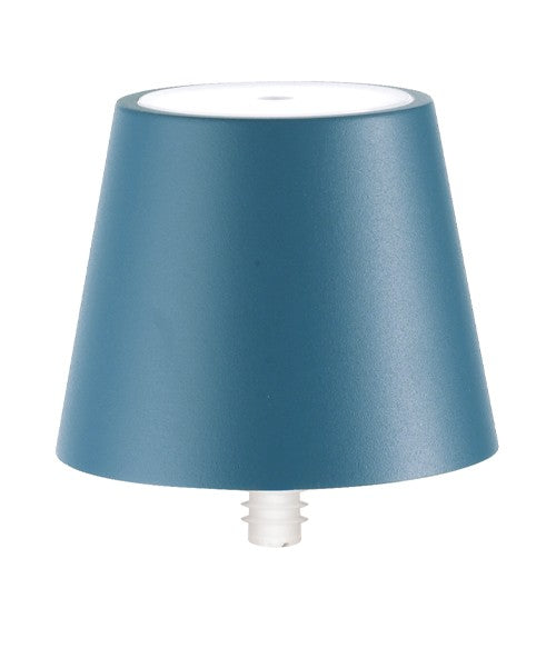 Zafferano Poldina Stopper Lamp H 111 Mm D 111 Mm Blue
