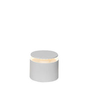 Zafferano Push Up Pro Matt White - LED Table Lamp H8.3cm