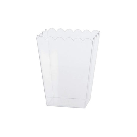 Rectangular Transparent Plastic Container 15 x 12 x 19 cm