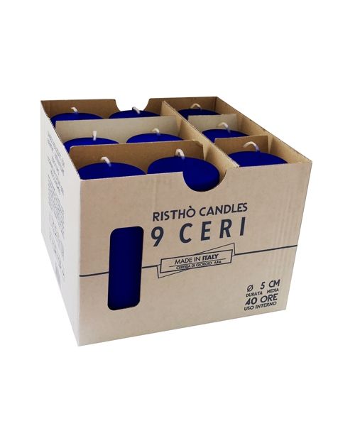 immagine-2-cereria-di-giorgio-cereria-di-giorgio-ceri-5-cm-h-12-cm-9-pz-blue-navy-ean-8006545170910