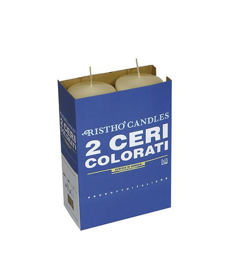 immagine-2-cereria-di-giorgio-cereria-di-giorgio-ceri-7-cm-h-20-cm-2-pz-avorio-ean-8006545051516