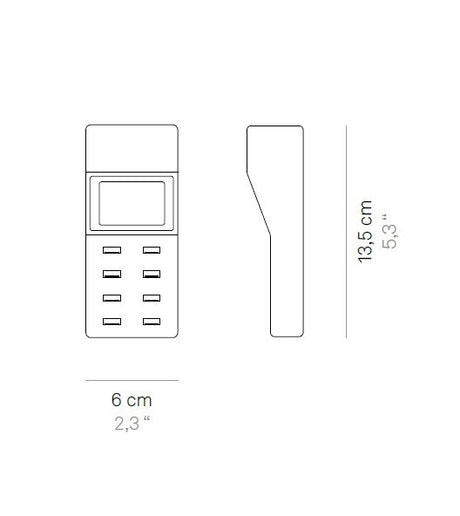 USB Multi-Socket Charger 8 A 40 W 50 / 60 Hz