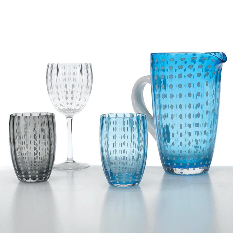 Zafferano Pearls Carafe Aquamarine 160 Cl