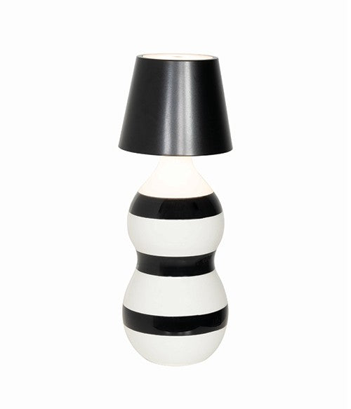Zafferano Poldina Stopper Lamp H 111 Mm D 111 Mm Black